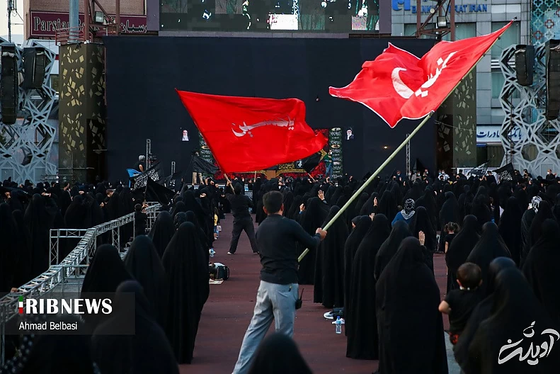 (تصاویر) گردهمایی بانوان عاشورایی